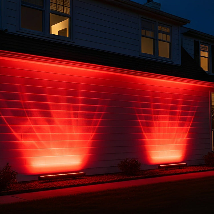 3D Dynamic Wave Waterproof Outdoor LED Wall Washer Lights