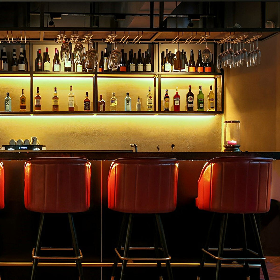 4 Pcs 12V Plug In Recessed Invisible LED Linear Lights Under Cabinet Lighting - Flyachilles