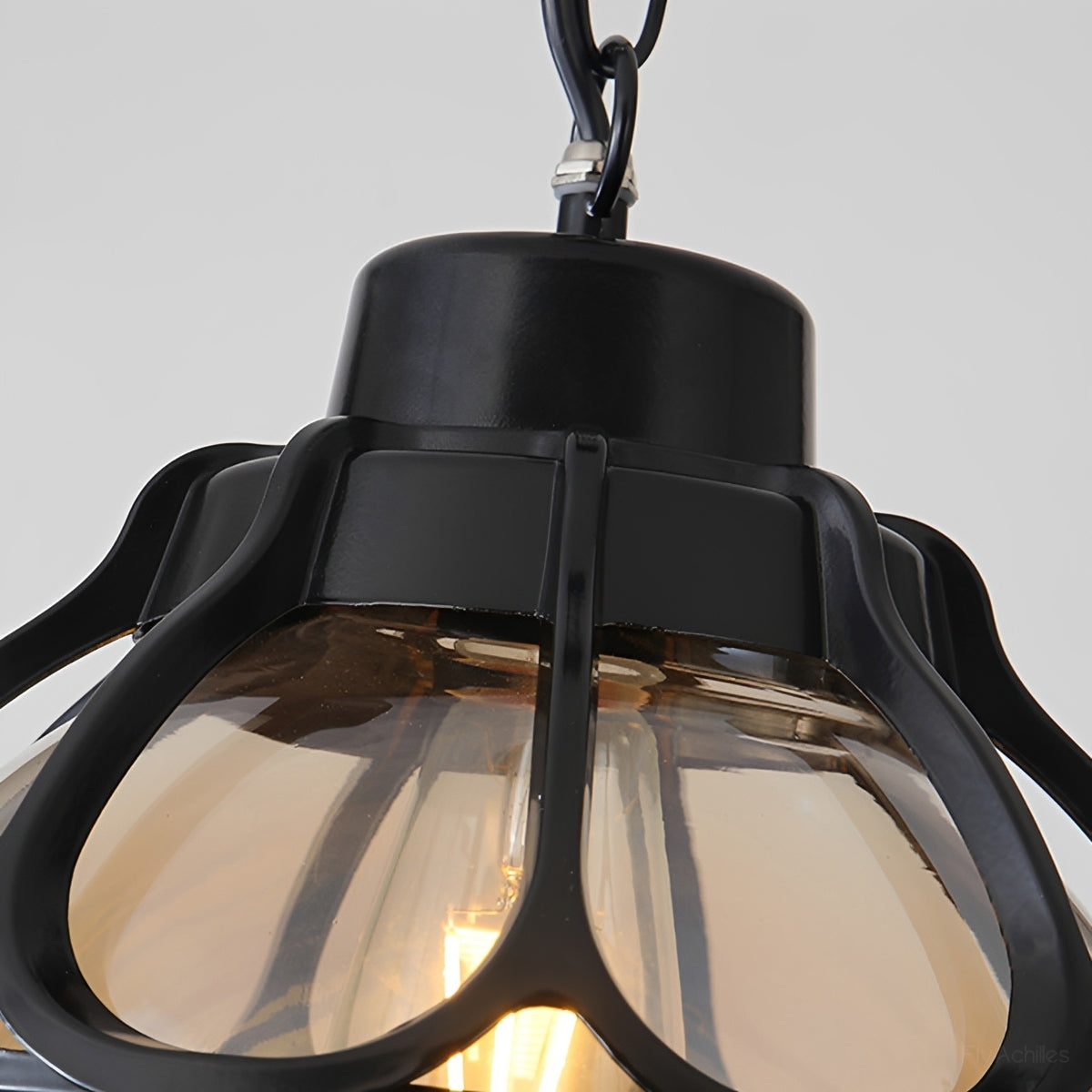 Waterproof Aluminum Glass Ball Outdoor Chandelier Light Hanging Light