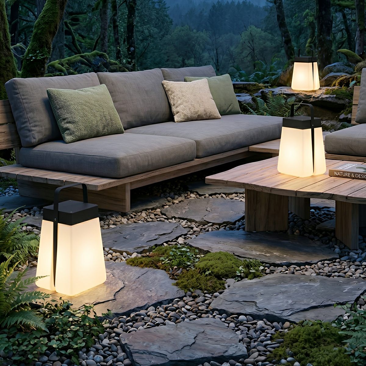 Portable Outdoor Waterproof Garden Light LED Landscape Decorative Lighting