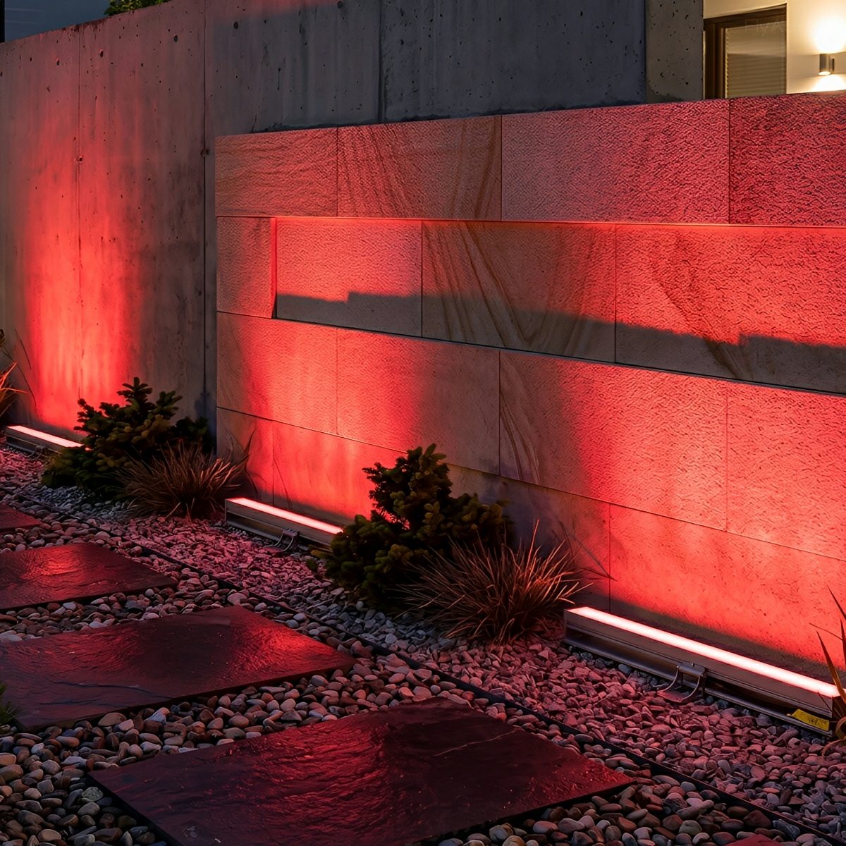 DC24V Low Voltage Waterproof Outdoor LED Wall Washer Lights 39.37&