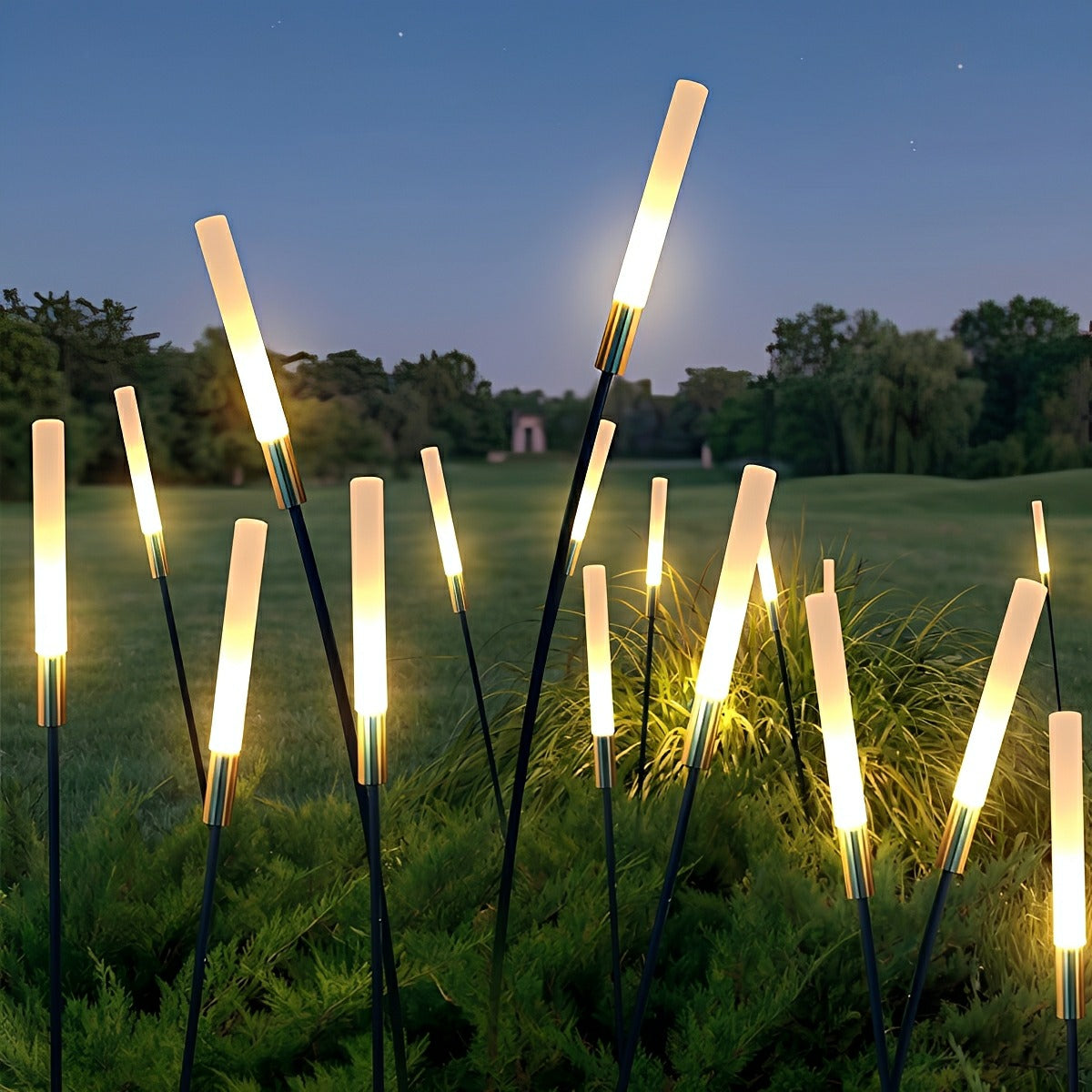Solar Reed Shaped LED Landscape Lights for Garden