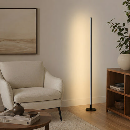 Modern Minimalist Ultra-thin LED Floor Lamp for Living Room Bedroom