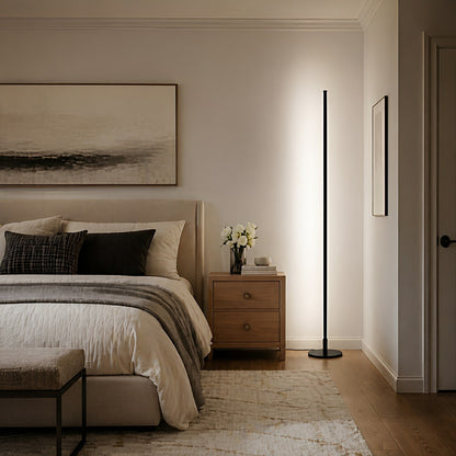 Modern Minimalist Ultra-thin LED Floor Lamp for Living Room Bedroom