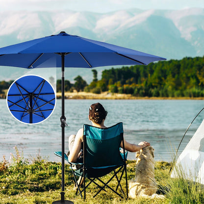 9 Ft Waterproof UV Protection Outdoor Patio Umbrella - Flyachilles