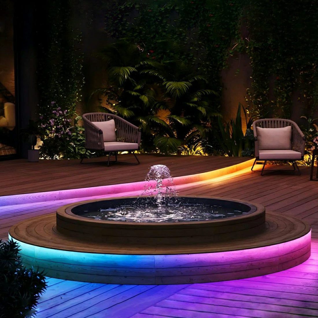 Waterproof Outdoor Recessed LED Linear Light Flexible Wall Washer DC24V