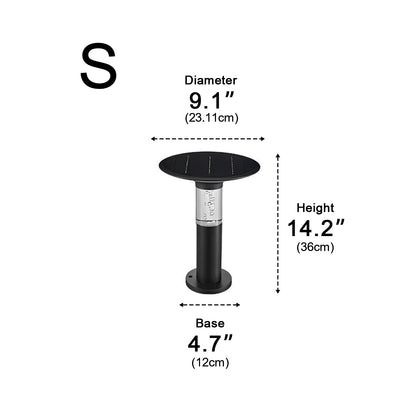 Round Creative Bubble Design Waterproof LED Modern Solar Path Lights