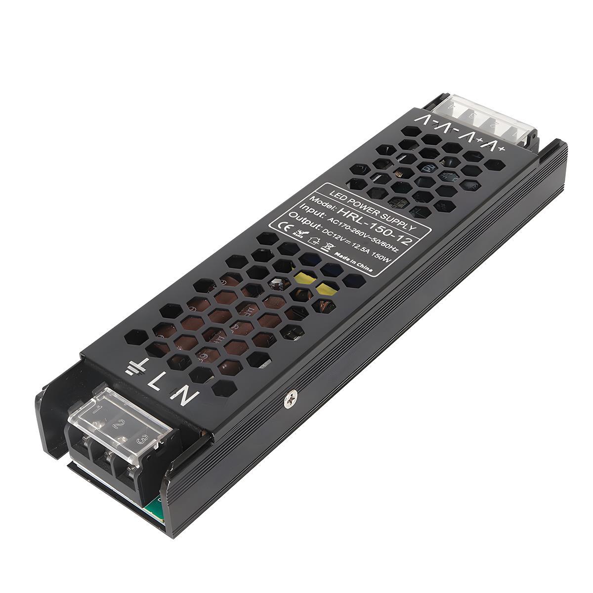 AC 110V to DC 12/24V Voltage Transformer Power Switch Regulator 150W 300W - Flyachilles