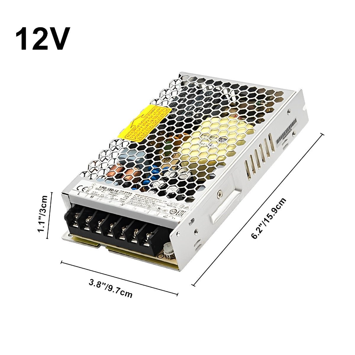 AC 110V to DC 12/24V Voltage Transformer Power Switch Regulators - Flyachilles