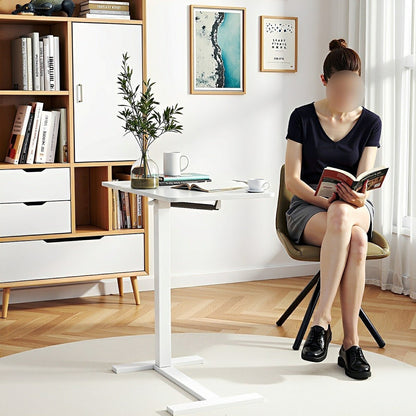 Adjustable Overbed Table on Wheels – Tilting - Flyachilles