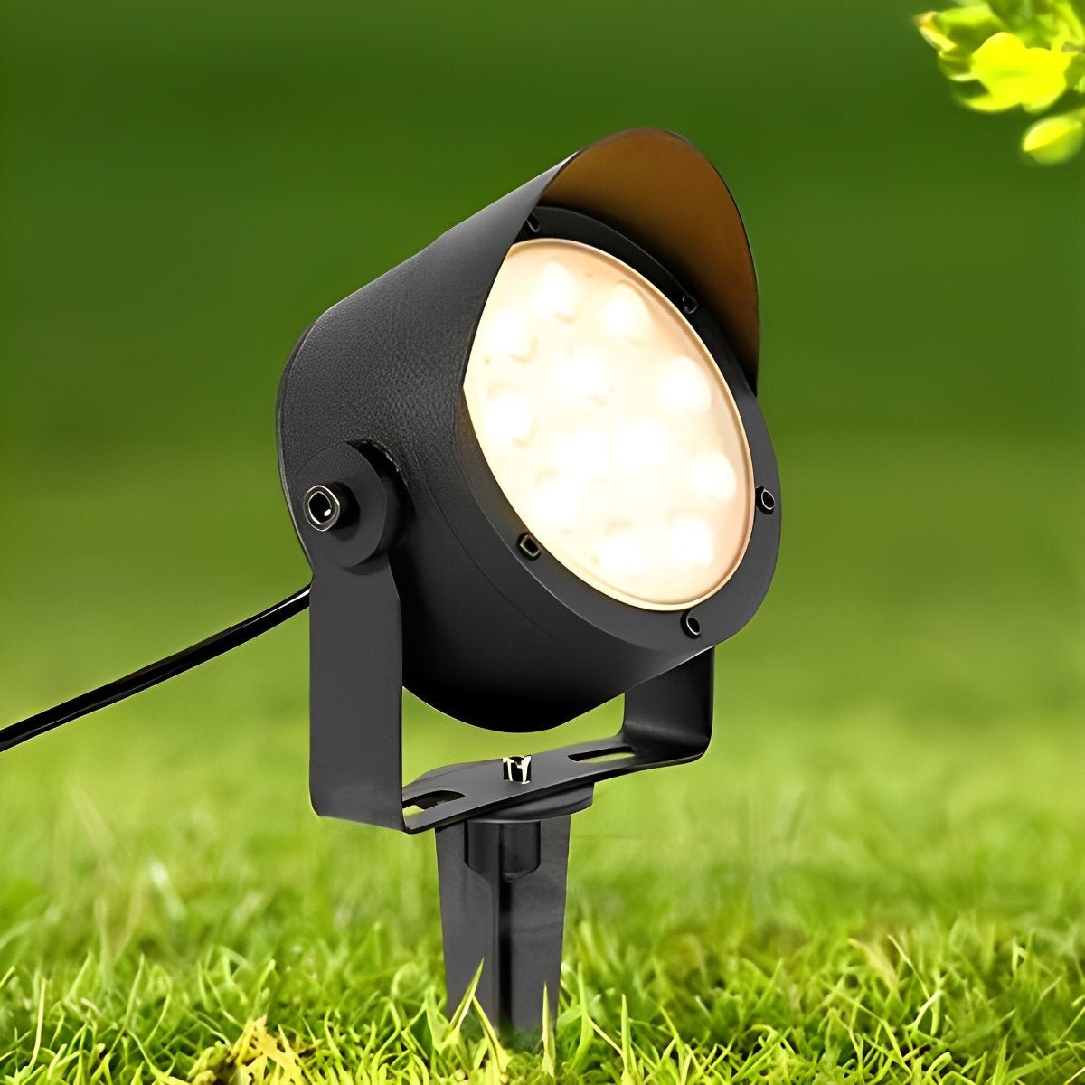 Adjustable Waterproof LED Anti - slip Black ModernSpotlight Tree Spot Light - Flyachilles