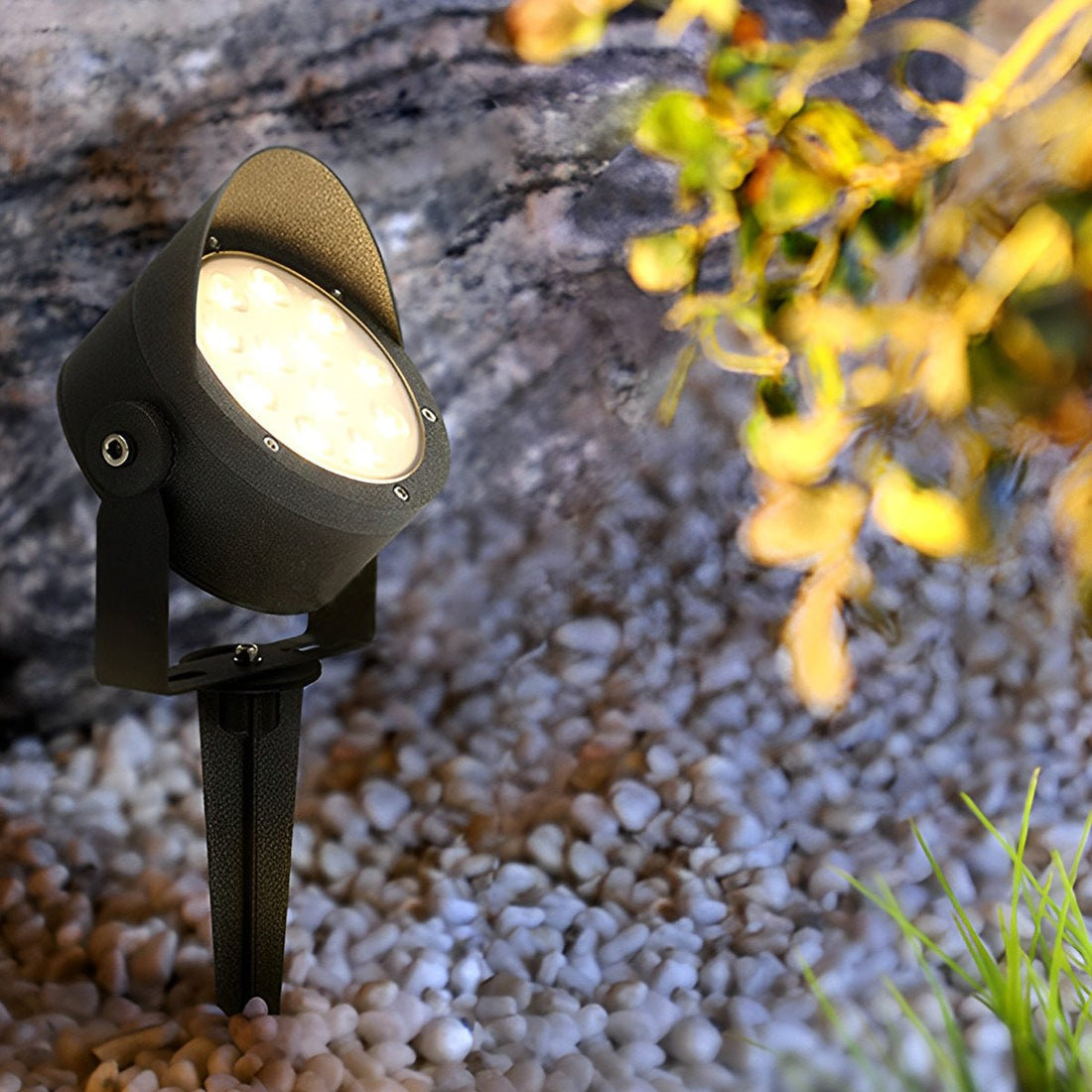 Adjustable Waterproof LED Anti - slip Black ModernSpotlight Tree Spot Light - Flyachilles