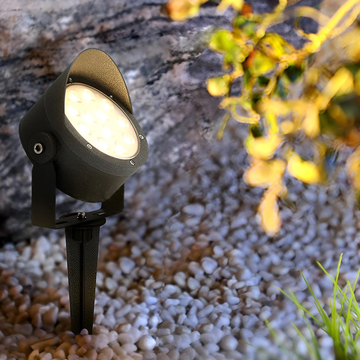 Adjustable Waterproof LED Anti - slip Black ModernSpotlight Tree Spot Light - Flyachilles