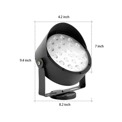 Adjustable Waterproof LED Anti - slip Black ModernSpotlight Tree Spot Light - Flyachilles