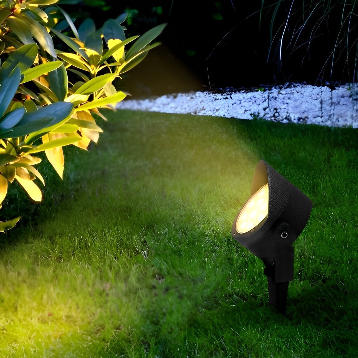 Adjustable Waterproof LED Anti - slip Black ModernSpotlight Tree Spot Light - Flyachilles