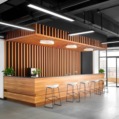 Black LED Recessed Hanging Linear Light - Flyachilles