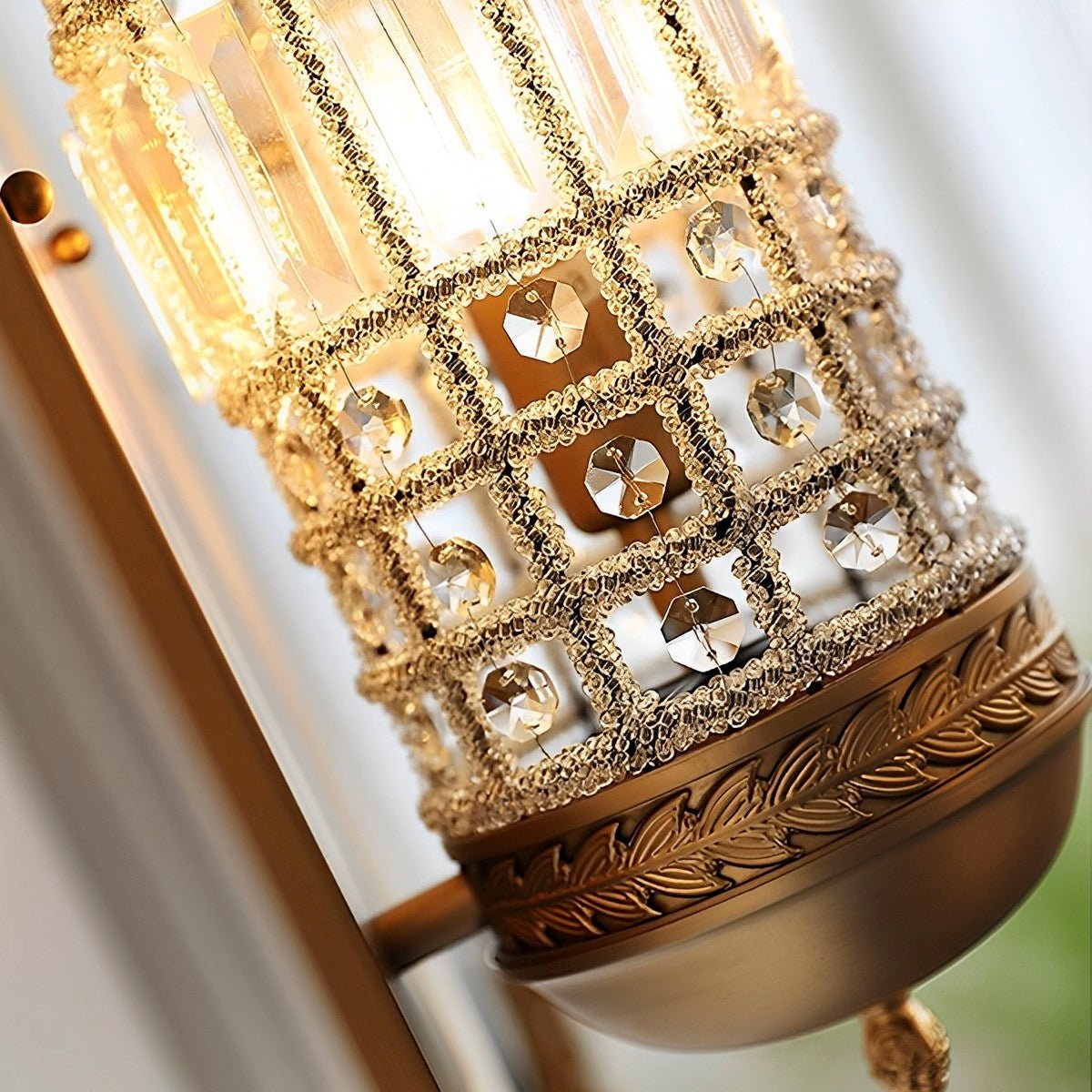 Brass Vintage Wall Sconce Light Retro Luxury Stairwell Wall Lamp - Flyachilles