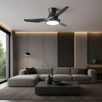 Ceiling Fan with Lights DC Motor Remote Control Reversible - Flyachilles
