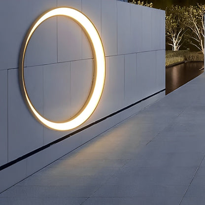 Circular Moon Led Waterproof Wall Light - Flyachilles