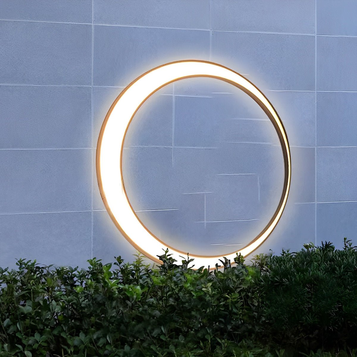 Circular Moon Led Waterproof Wall Light - Flyachilles