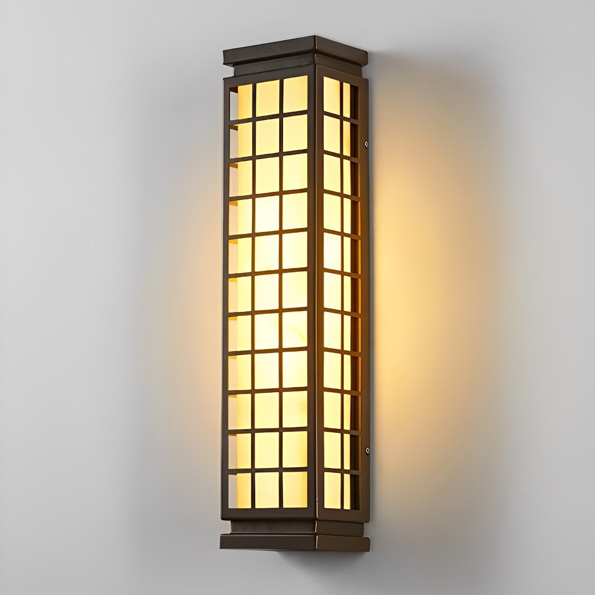 Classic Rectangular Waterproof Vintage Outdoor Wall Lights - Flyachilles
