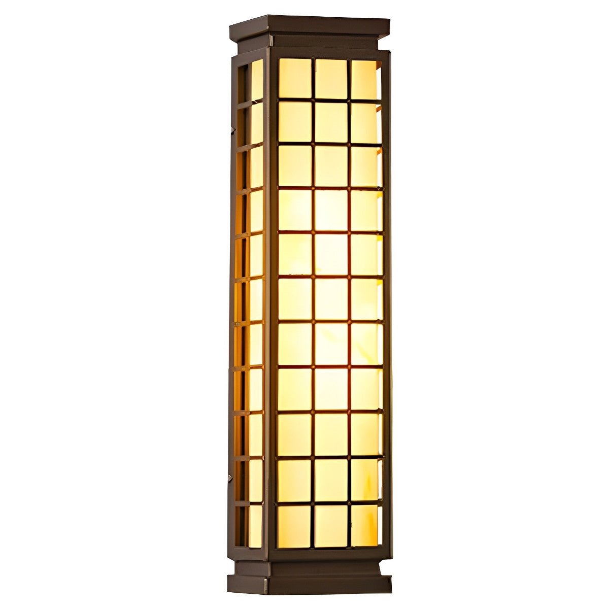 Classic Rectangular Waterproof Vintage Outdoor Wall Lights - Flyachilles