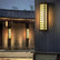 Retro Rectangular Outdoor Wall Lamp
