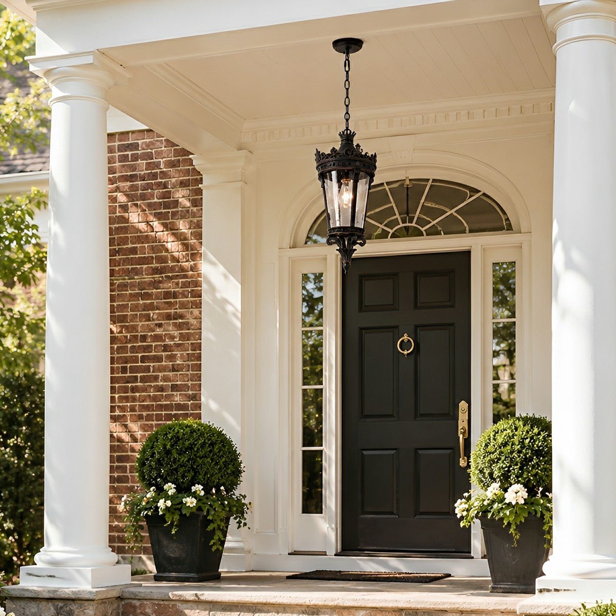 Classic Vintage European Lantern Outdoor Pendant Light - Flyachilles
