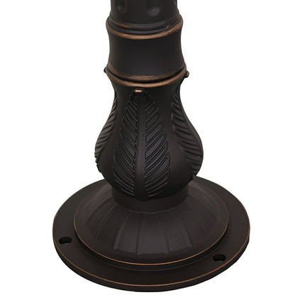 Classic Vintage European Lantern Pathway Bollard Light - Flyachilles