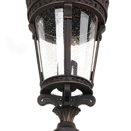 Classic Vintage European Lantern Pathway Bollard Light - Flyachilles