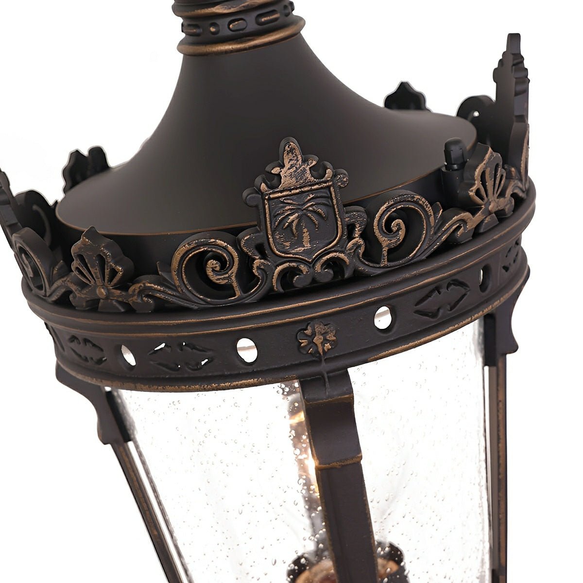 Classic Vintage European Lantern Pathway Bollard Light - Flyachilles