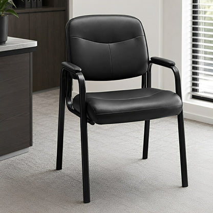 Conference Room Chairs with Padded Arms Office Chairs Guest Chairs - Flyachilles