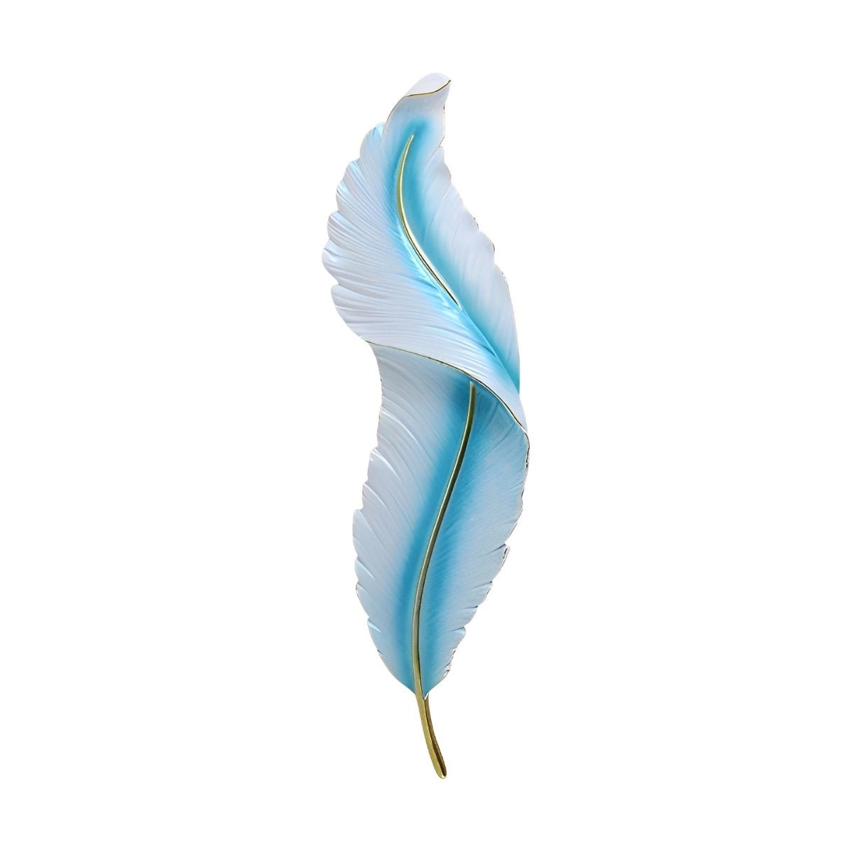 Creative Feathers LED White Luxury Modern Wall Sconce Lighting - Flyachilles