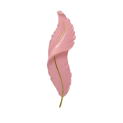 Creative Feathers LED White Luxury Modern Wall Sconce Lighting - Flyachilles