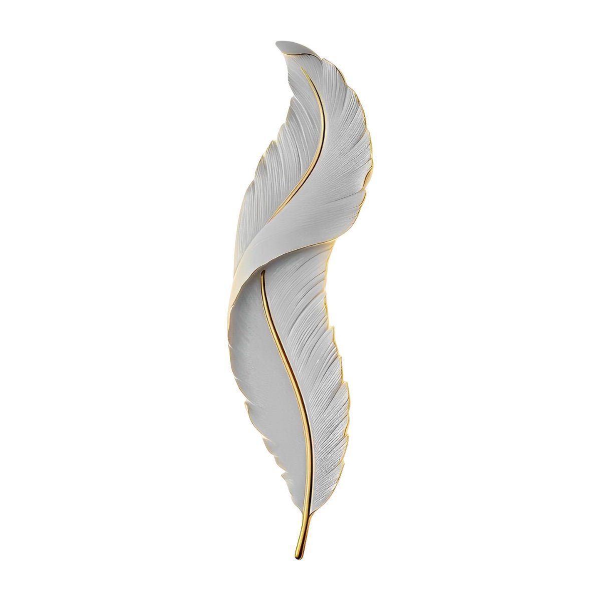 Creative Feathers LED White Luxury Modern Wall Sconce Lighting - Flyachilles