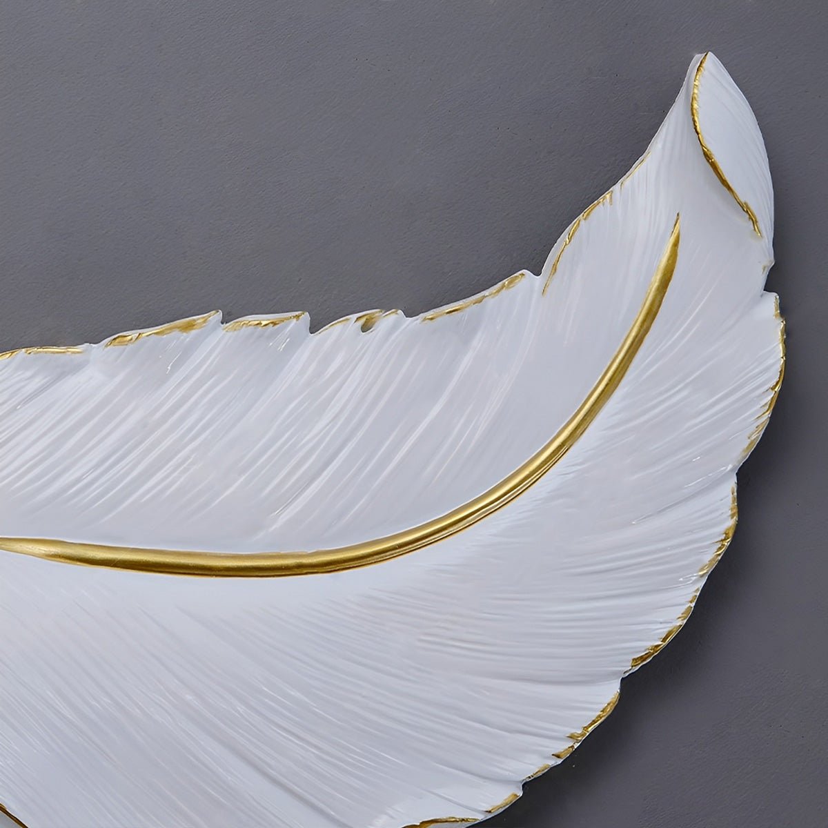 Creative Feathers LED White Luxury Modern Wall Sconce Lighting - Flyachilles