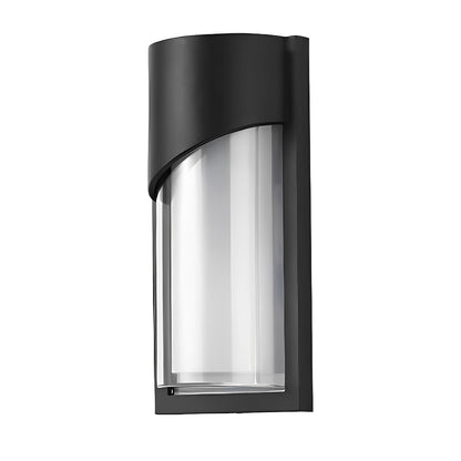 Creative Waterproof LED Black Modern Outdoor Wall Lamp Exterior Lights Wall Sconce - Flyachilles