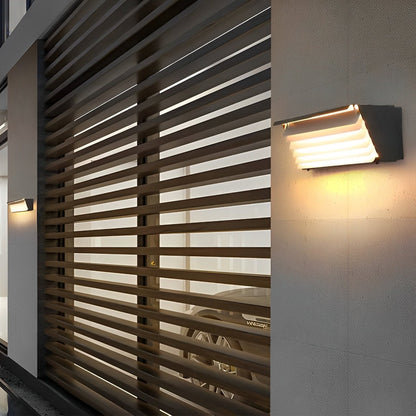 Creative Waterproof LED Modern Outdoor Wall Lamp Wall Sconce Lighting - Flyachilles