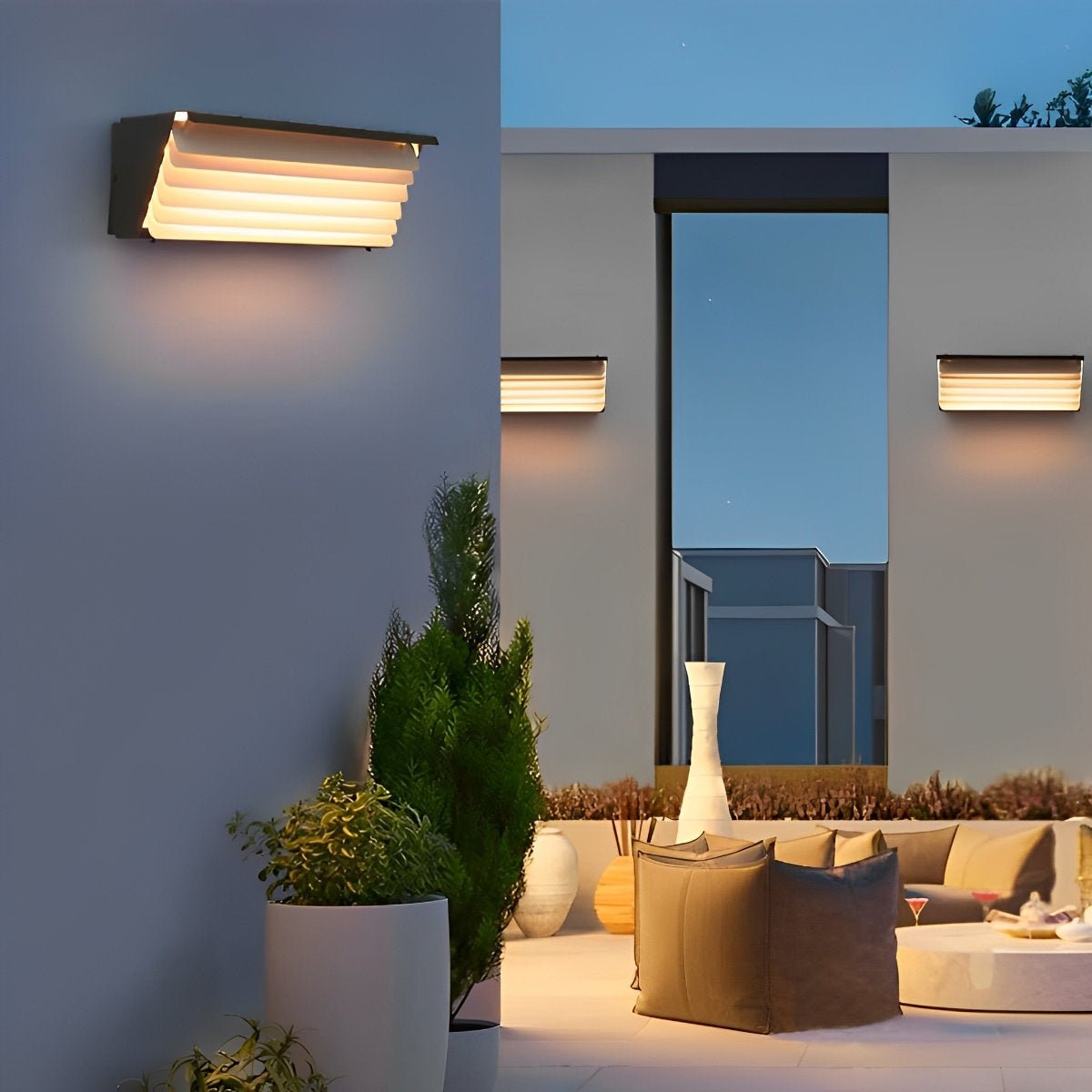 Creative Waterproof LED Modern Outdoor Wall Lamp Wall Sconce Lighting - Flyachilles