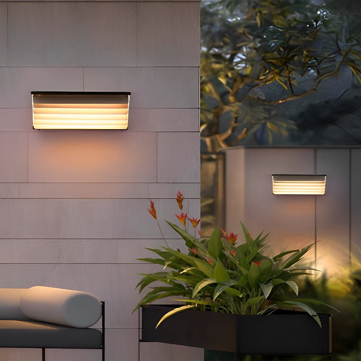 Creative Waterproof LED Modern Outdoor Wall Lamp Wall Sconce Lighting - Flyachilles