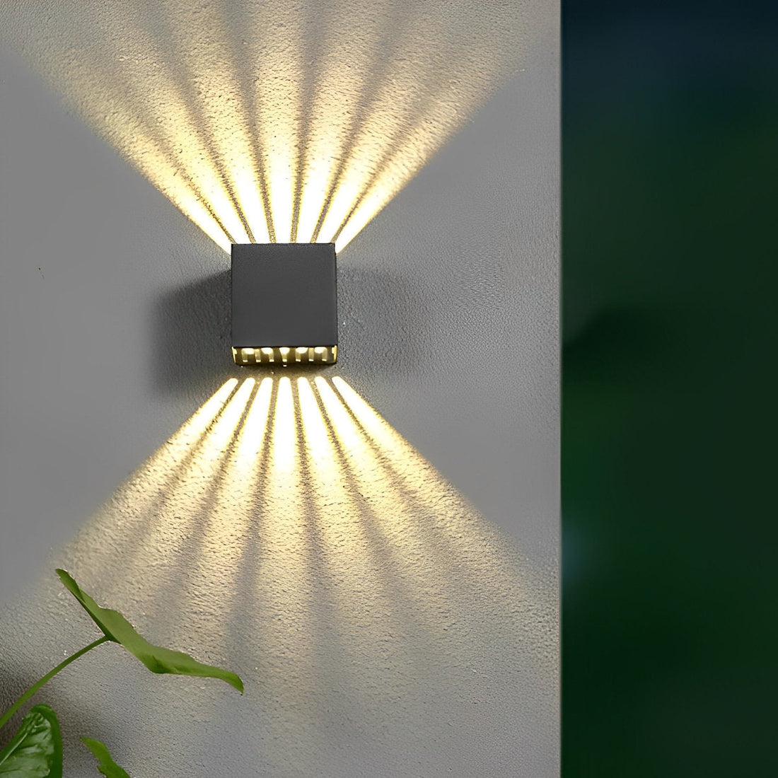 Creative Waterproof Nordic Style 6 Led Solar Up Down Wall Lights - Flyachilles