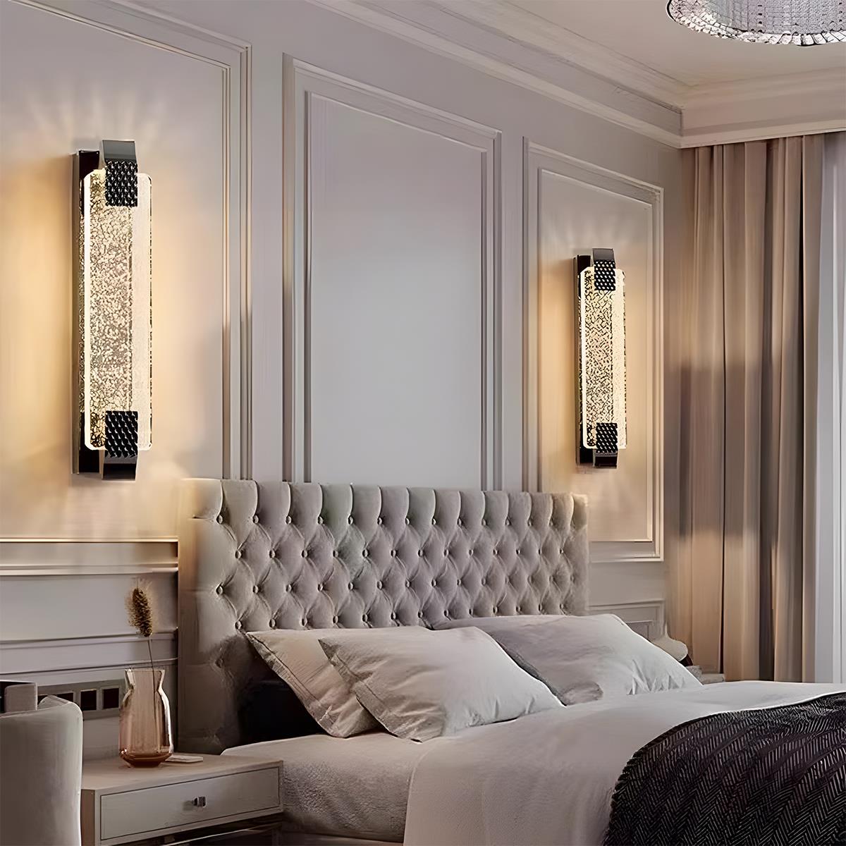 Crystal Bubbles Strip 3 - Step Dimming Post - Modern LED Light - Flyachilles
