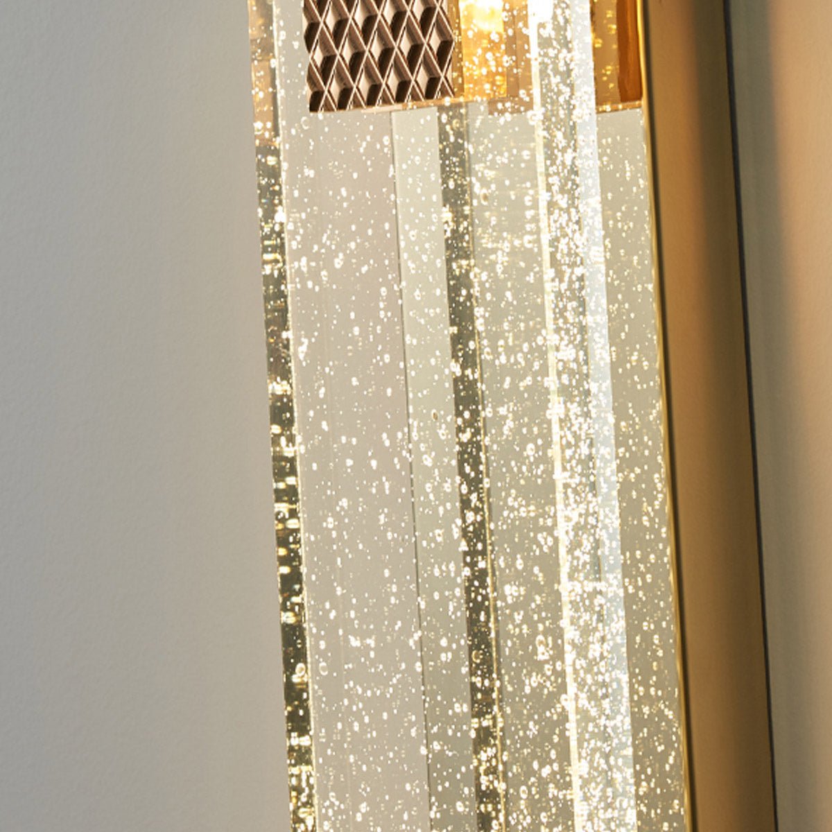 Crystal Bubbles Strip 3 - Step Dimming Post - Modern LED Light - Flyachilles