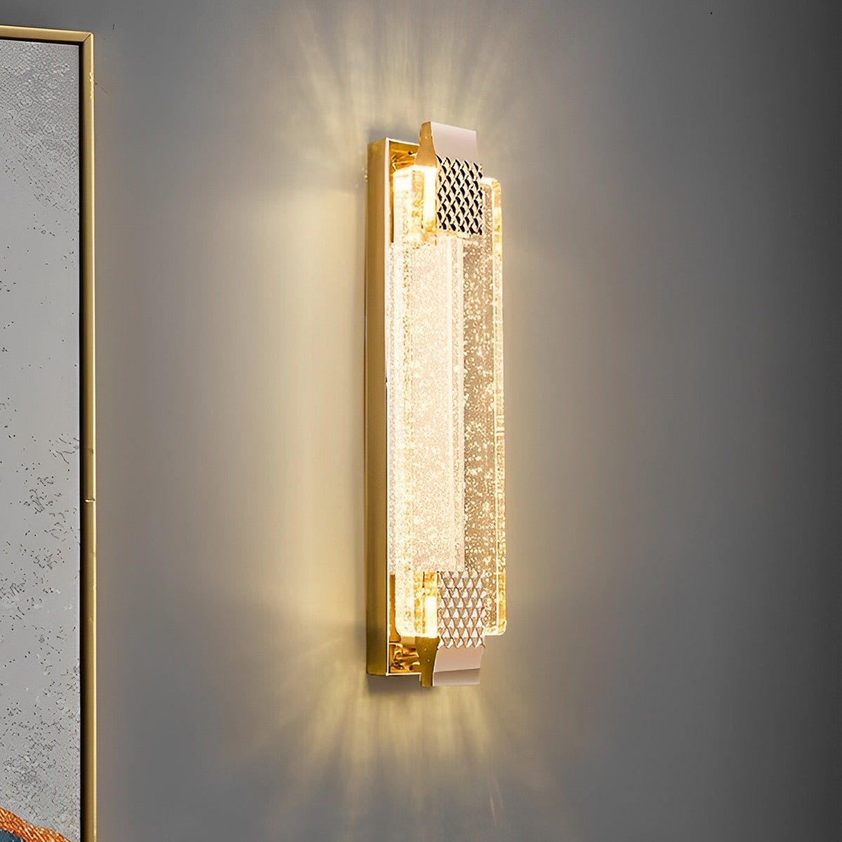 Crystal Bubbles Strip 3 - Step Dimming Post - Modern LED Light - Flyachilles