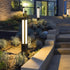 Cylinder LED Black Modern Outdoor Post Lights Street Light - Flyachilles