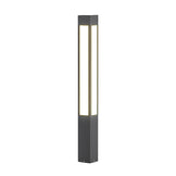 Rectangular Waterproof LED Outdoor Post Lights Column Light Pole Lamp ...