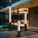 Rectangular Waterproof LED Outdoor Post Lights Column Light Pole Lamp ...