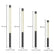 Rectangular Waterproof LED Outdoor Post Lights Column Light Pole Lamp ...