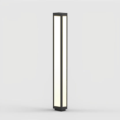 Cylinder Shaped Waterproof LED Black Modern Outdoor Post Lights - Flyachilles