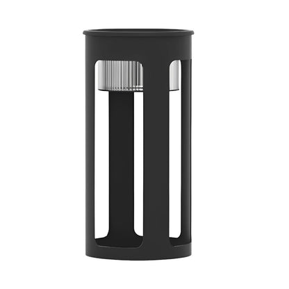 Cylinder Waterproof LED Black Modern SolarLight - Flyachilles